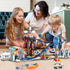 926PCS Set 6+years HOGOKIDS Space Roller Coaster Building Toy Coaster Building Features Lift Platform, Satellites