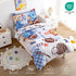 4-Piece Set Set Toddler Bedding for Boys - Soft & Skin Friendly Toddler Bed Includes Toddler Comforter, Flat Sheet