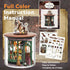 Flever Dollhouse Miniature DIY House Kit Creative Room Dream Bottle Series with Furniture for Romantic Valentine's Gift