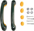 Jack and June Green/Yellow Two-Piece Plastic Playset Handgrips for Added Support and Safety (2 Pack)