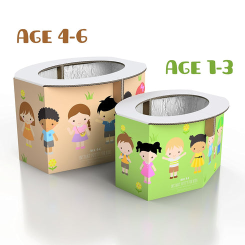 Zensuno (1 Pack, 4-6) Emergency Foldable Portable Disposable Hygienic Instant Potty for Kids Toddlers Small Children