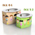 Zensuno (1 Pack, 4-6) Emergency Foldable Portable Disposable Hygienic Instant Potty for Kids Toddlers Small Children