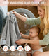 Spearlcable 12 Set 4 Pack 8 PCS Baby Bath Towels - Animal Hooded Baby Towels Robe + Soft Washcloths, Ultra Absorbent