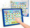 6-in-1 Kids Tablet with ABC/Words/Numbers/Color/Games/Music, Interactive Educational Toys for Age 3-5 Learning