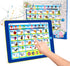 6-in-1 Kids Tablet with ABC/Words/Numbers/Color/Games/Music, Interactive Educational Toys for Age 3-5 Learning
