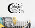 Dream Big Little One Wall Decal, Nursery Decor, Removable Vinyl Wall Stickers, Quote Decal, A34 (Big, Black)