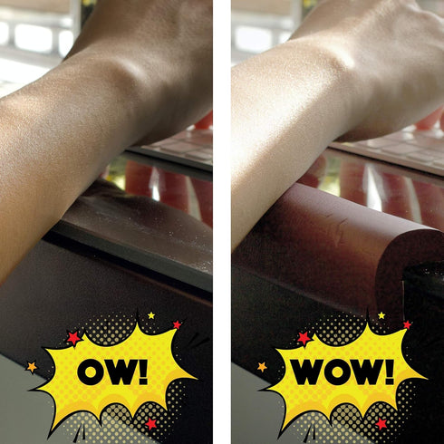 Ergo Edge, Protect Your Arms from Sharp Table Edges, 30" High Density Foam, Black