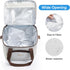 Pack 4 4oz-9oz Mam Breastmilk Cooler Bag with Ice for Bottles - See-through Breast Pump Bag for Baby Bottles