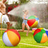 Honoson 30 Pieces 20 Inch Inflatable Beach Balls - Large Blow Up Pool Game Toys for Summer Swimming Parties