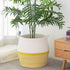 Storage(17"x17"),Large KAKAMAY Woven Baskets for Cotton Rope Woven Baby Laundry Hamper,Collapsible Laundry Basket