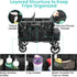 W2 W4 (1 Pack) Stroller Wagon Cargo Net and Organizer, Double-Layer with Extra Storage Space, Wagon Accessories