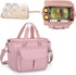 LUXJA Large Wearable Breast Pump Bag with a Waterproof Mat for Wearable