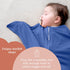 Cozy (3-6 3 Pack SleepingBaby Zipadee-Zip Transition Swaddle - Baby Swaddle Blanket with Zipper Convenience - Roomy