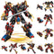QLT QIAOLETONG 12 in 1 Transforming Mecha Robot Building Set - 542 PCS Compatible with Lego