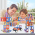 3+ Set 120PCS, MAGBLOCK Magnetic Blocks Magnet Tiles Educational Toys for Year Old Boys and Girls Gifts Learning by