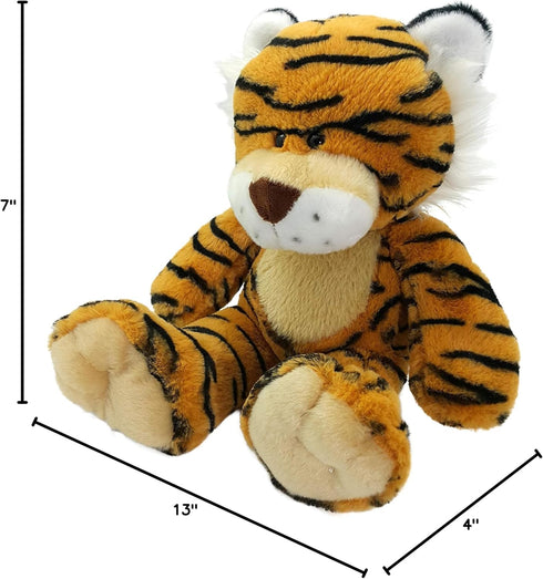 Anico 13" Pick-A-Pet Tiger Stuffed Animal – Soft Plush Tiger Toy for Kids, Birthdays, Holidays