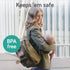 2 Baby Uma Silicone Pacifier Holder Case - BPA-Free, Dishwasher-Safe & Universal Pacifier Case for Diaper Bag, Fits