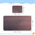 EtherSpher 28" 52" Brown Gradient Cooling Baby Bed Mattress x Washable Crib Padding for Sides for Kids, Adult