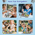 Gamcrown Set, 35PCS 3-8, City Traffic Magnetic Blocks STEM Toys for Kids Ages Travel Building Toys with Carrying Case