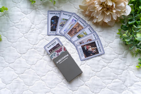 Artful Fishing Go Fish Card Game | A Go Fish Game with Classical Art, Whole Family Fun, Easy to Play Educational Game