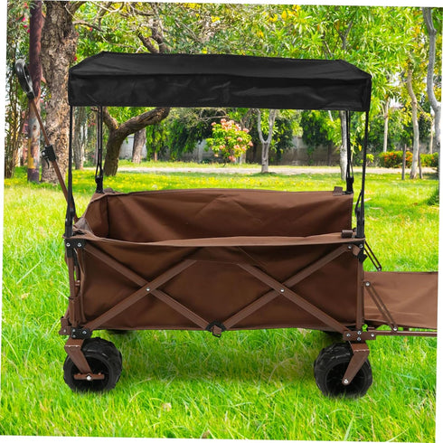INOOMP Wagon Canopy Accessories - Sunshade & Rain Cover for Strollers and Wagons