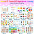 Talking Flash Cards Pocket Speech Toys, 336 Sight Words Montessori Audible Speech Buddy for Toddler Learning