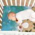 Vdsrup 39 27 5In Crib Sheets for Boys Girl Beach Turtles Neutral Mini Crib Mattress Sheets Fitted, Toddler Baby Sheets