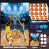 Hooqict Basketball Party Games, Pin The Basketball on The Hoop Birthday Party Supplies for Kids