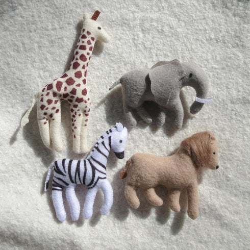 Goukurlsma Jungle Crib Mobile for Boys & Girls, Safari Baby Mobile for Crib, Africa Safari Nursery Mobile Handmade