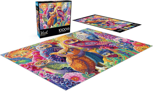Buffalo Games - Laura Audi - Owl Autonomy - 1000 Piece Jigsaw Puzzle for Adults - 26.75 x 19.75