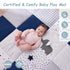 50x50 UTEX Baby Play Mat for Floor, Playpen Mat, Thick Cushioned Play Mat for Baby and Infants, Non-Slip & Machine