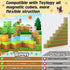 3+ 4-6 6-8 5-7 Magnetic Blocks-Build Mine Magnet World Pumpkin Edition Kids Games Toys for Boys Girls Years Old