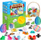 Fenoee Prefilled Easter Eggs - 24Pcs 3D Printed Surprise Eggs with 3D Animals