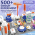 Ponilyer Sets, Set 500+ 66PCS 3+ Science Toy AI Intelligent Voice Physics Circuit Electronic Building Block Puzzle Toy