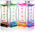 Special Supplies Liquid Motion Bubbler Toy (4-Pack) | Colorful Hourglass Timer | Sensory Play for Bedroom, Kitchen,
