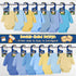 Closet 8PCS, Baby Dividers SMore Themed Wooden Double-Sided Clothes Size Hanger/Organizer from Newborn to Toddler