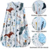 6-12 3 Pack 100% 2-Way 0.3 GUNTAIL Baby Sleep Sack Months Baby Wearable Blanket Rayon Cotton Zipper Toddler Sleeping