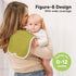 5-Pack 21" 10" (Mesozoic) Organic Burp Cloths Baby Boy & Girl - Super Absorbent Cotton Burping Cloths for Babies, Soft