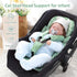 TANOFAR Car Seat Head Support Baby - Infant Car Seat Insert for Newborn Girls Boys - Soft Carseat Head Support