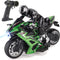 Liberty Imports 2.4G RC Remote Control Stunt Motorcycle - 1:10 Scale High Speed Cross Country Racing Motorbike