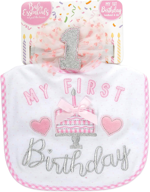 Baby Holiday Gift Sets, 2 Piece Infant Outfit Accessory Bib Set for
