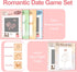 52 Date Ideas and 3 Decision Dice - Romantic Couples Gifts for Newlyweds, Memorable Dating Card Games