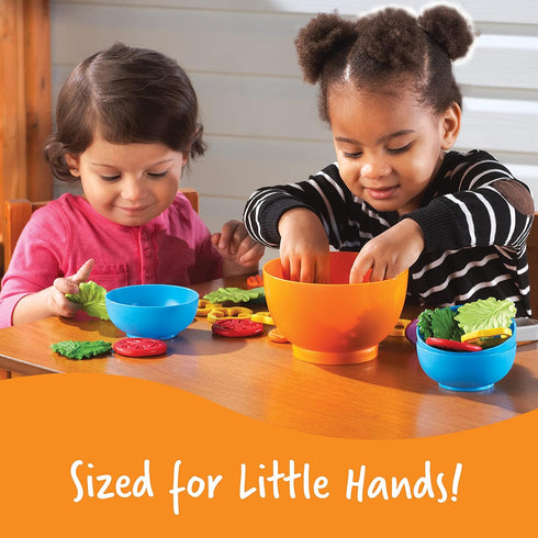 Set 38 18+ Learning Resources New Sprouts Garden Fresh Salad - Pieces, Ages Months, Pretend Play Food for Toddlers