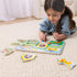 Melissa & Doug Pets Wooden Peg Puzzle, 8 pcs