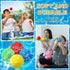 40 Extra Large 3.94 Inch Reusable Water Balls - Soft Splash Water Balls for Outdoor Games and Summer Fun