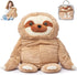 ODOXIA 5lb Big Weighted Sloth Animals for Anxiety | Plush Weighted Stuffed Animals for Kids and Adults
