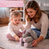 Dimple Kaia Peek A Boo Elephant Toy, Interactive Singing Stuffed Animal Plush with Moving Ears, Musical Stuffed Animal