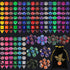 QMay 30 Sets Polyhedral Dice - 30 X 7 (210 Pieces) DND