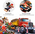 Puzzles for Kids Ages 4-10 - Construction Site 100 Piece Puzzles for Educational Toys for Boys Girls