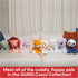 GUND Cozys Collection Cow, Stuffed Animal Plush Toy for Ages 1 and Up, Cream/Blue, 10”